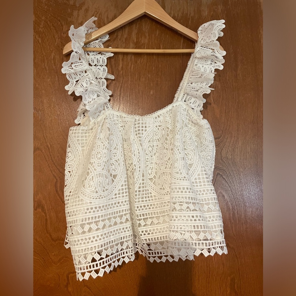 White tank top